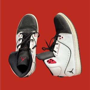 2014  Nike Air Jordan 1 Flight 2 Premium Shoes White 640603 101 Sz 12